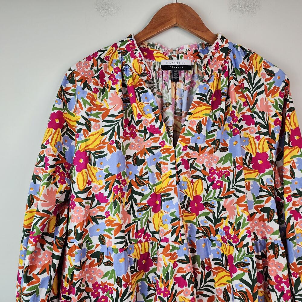 Eloquii Elements Women's 18/20 Plus Size Tiered F… - image 3